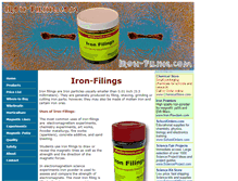 Tablet Screenshot of iron-filing.com